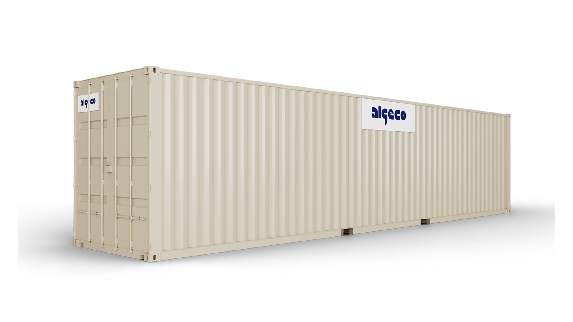 40ft unit can be used in conjunction with a forklift to store tools, equipment and other on-site items.