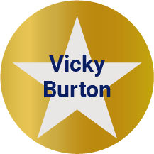 Vicky Burton August Employee of the Month