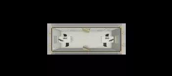 Algeco Site Accommodation 24x9 Office Floor Plan