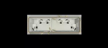 Algeco Site Accommodation 32x10 Office with Partition Floorplan