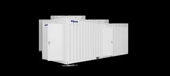 Algeco Site Accommodation 24x9 Toilet Side Open Door