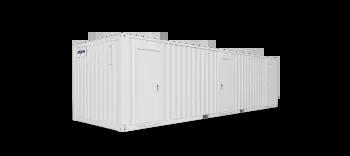 Algeco Site Accommodation 32x10 Side Closed Doors