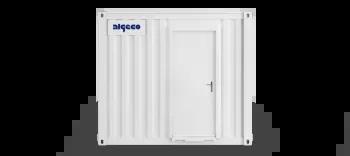 Algeco Site Accommodation 32x10 Front Closed Toilet Door 