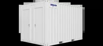 Algeco Anti Vandal Toilet 12x9 side closed door