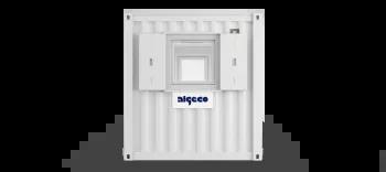 Algeco Site Accommodation 16x8 Front Open Window