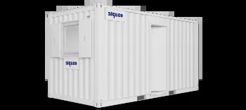 Algeco Anti Vandal Canteen 16x8 side open door