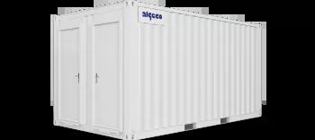 Algeco Anti Vandal Toilet and Shower 16x9 side closed door