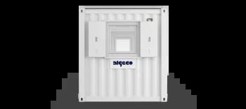 Algeco site Accommodation 20x8 Front Open Window