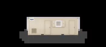 Algeco Welfare unit 25x9 Side Closed Door