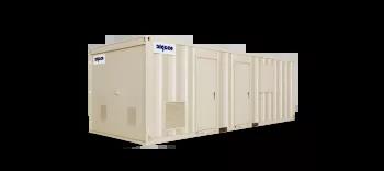 Algeco Static Welfare unit 26x10 Side view angle