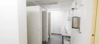 Internal view of Algeco Anti Vandal Site Accommodation Toilet