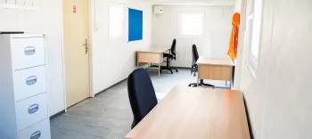 Algeco anti Vandal internal view Office