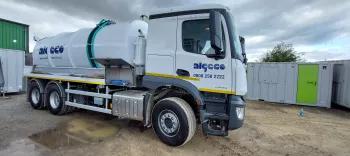 Algeco Waste Pump-out Servicing Vehicle