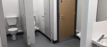 Algeco Office/Welfare Building Toilet Internal View