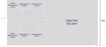 Algeco Single-Storey Multi use Building