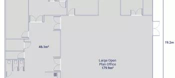 Algeco Office/Welfare Building Floorplan