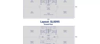 Two-storey building comprising of 5 classrooms, 3 ICT classrooms with ICT office, male & female toilets, office, store room.