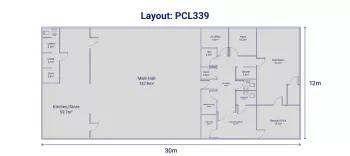 Single-Storey Hall / Administration