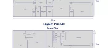 Large Two Storey Eight Classroom Block