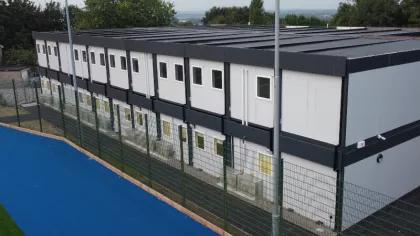 two-storey modular building
