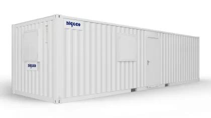 Algeco Anti Vandal office with partition 32x10 Side closed door