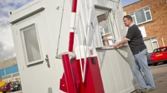 Portable Security Gatehouse | Anti-Vandal Gatehouse | Algeco
