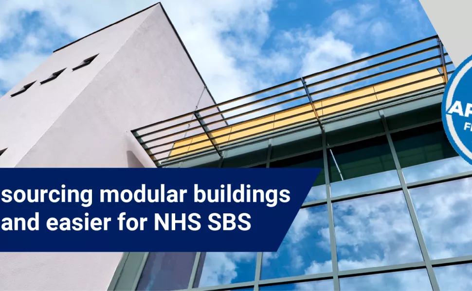 Re-appointment to the NHS Modular Building Framework