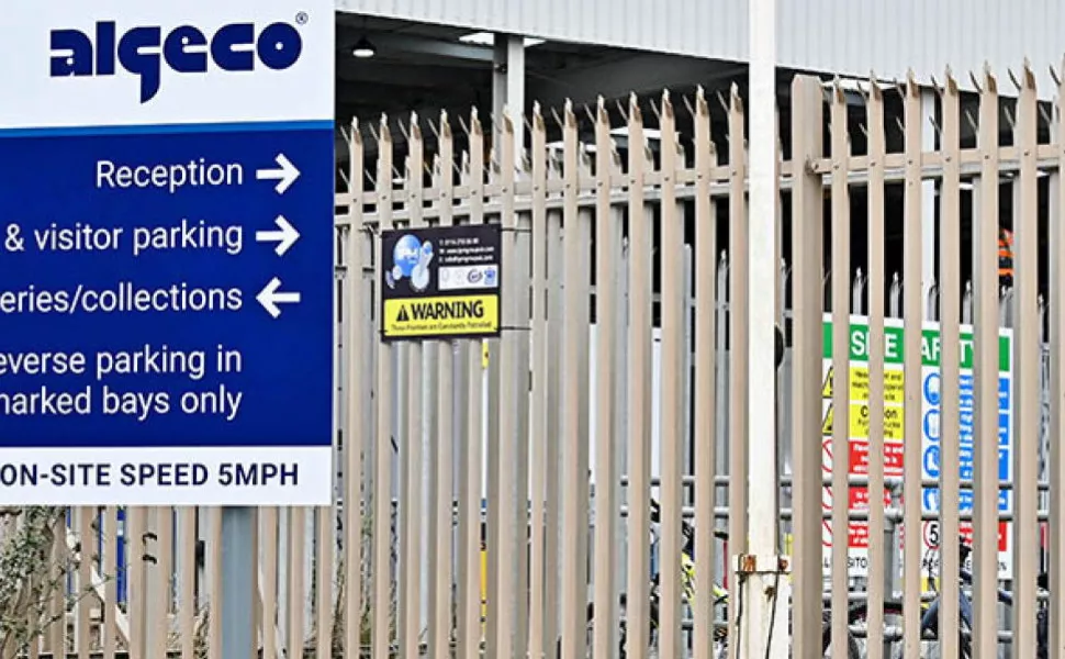 Algeco Branch Signs