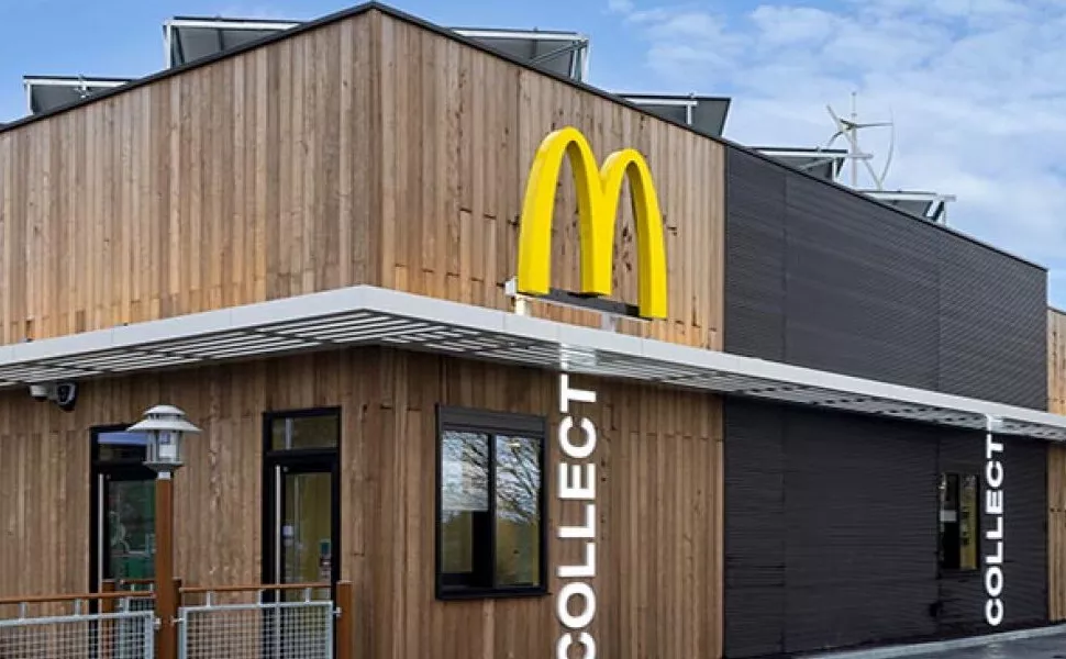 McDonalds Net Zero Modular Building Market Drayton