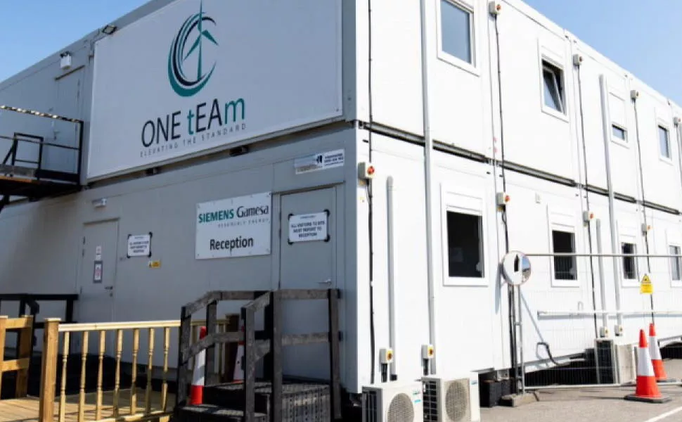 Siemens Site Accommodation Modular Building
