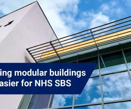 Re-appointment to the NHS Modular Building Framework
