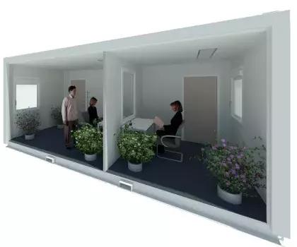 Social distancing for care homes