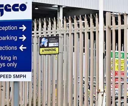 Algeco Branch Signs