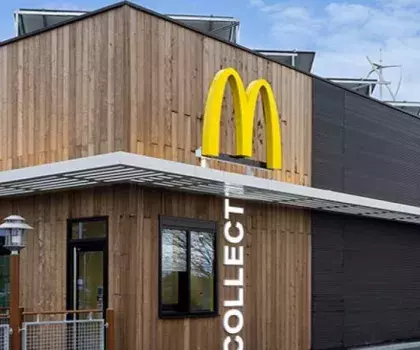 McDonalds Net Zero Modular Building Market Drayton