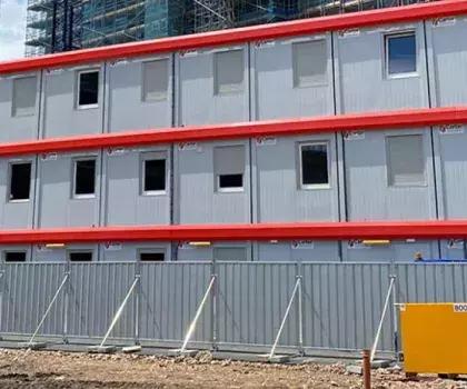 Temporary Modular Buildings for Construction Sites Bouygues Hallsville
