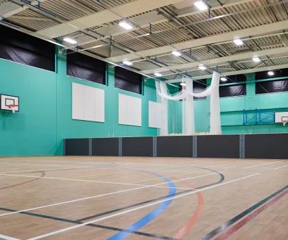 Algeco School Sports Hall Internal