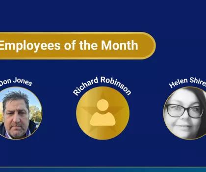 Algeco Employee of the Month November 2024