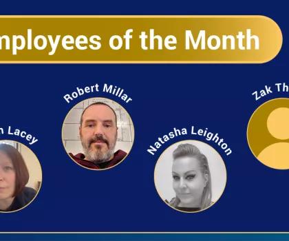Algeco Employee of the month January 2025