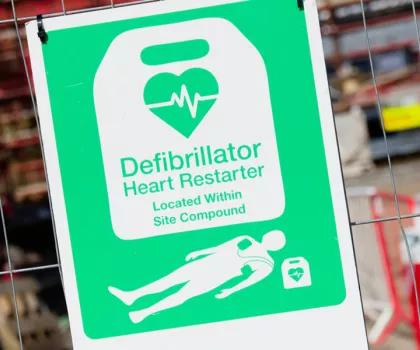 Algeco Community Defibrillator