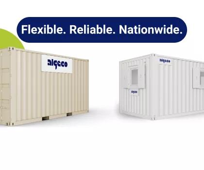 Algeco Partnerships for flexible, reliable and nationwide
