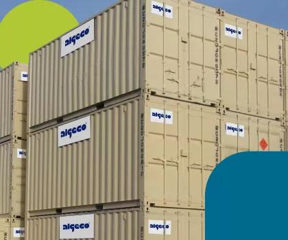 Shipping containers are widely recognised as being a secure, weatherproof and portable sector-wide storage solution.