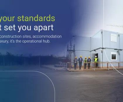 On a live construction site, accommodation is not just temporary space