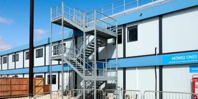 External Temporary Staircase