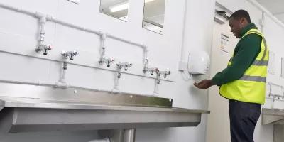 modular hire portable toilet facilities