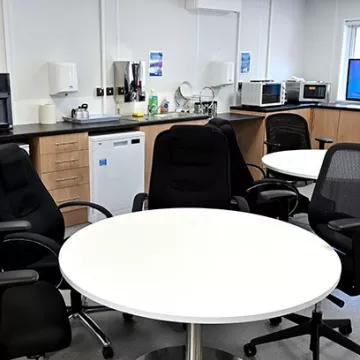 Modular building canteen 
