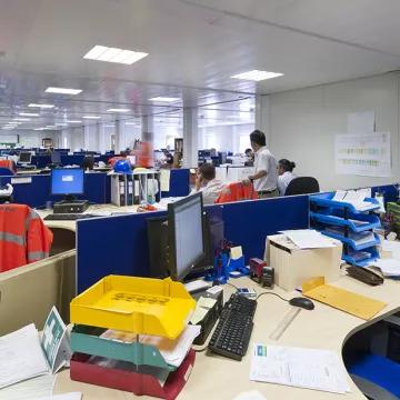 Construction temporary modular building