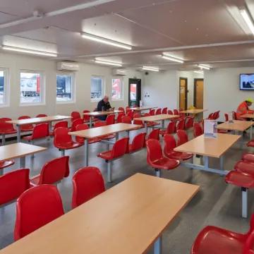 modular canteen interior