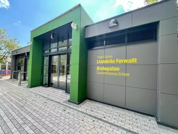 Bishopston School Entrance
