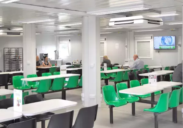 Modular hire canteen