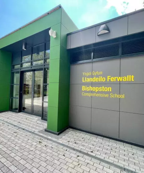 Bishopston School Entrance